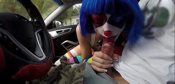  StrandedTeens - Dirty clown gets into some funny business